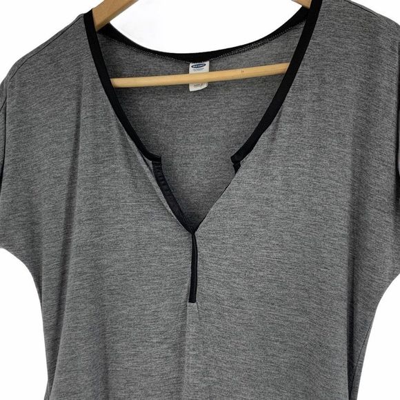 Womans Maternity Old Navy Top 9713 Medium Gray - Picture 3 of 5